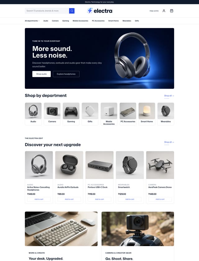 Electra demo site