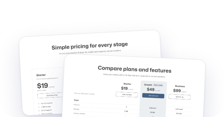 Pricing patterns from the library