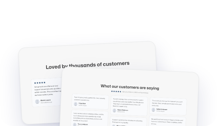 Social proof patterns from the library